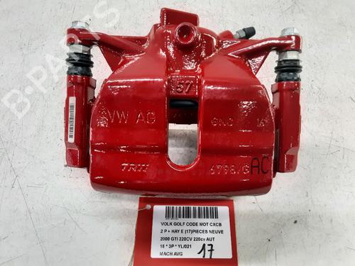 left-front-brake-caliper-vw-golf-vii-5g1-bq1-be1-be2-2012-2013-2014-2015-2016-2017-2018-2019-2020-2021-25208342 main image