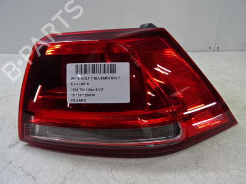 Used Right taillight Right taillight VW GOLF VII (5G1, BQ1, BE1, BE2) 1.6 TDI 4motion (110 hp) 39051111 39051111