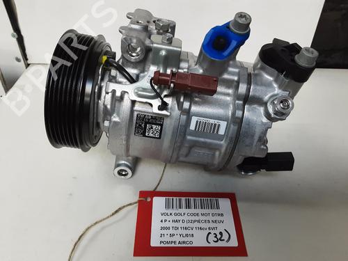 Used AC compressor VW GOLF VIII (CD1, DA1) 2.0 TDI (116 hp) 28603975