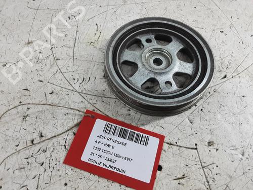 Used Pulley Pulley JEEP RENEGADE SUV (BU, B1, BV) 1.3 T-GDi (150 hp) 31604766 31604766
