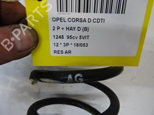 Used Shock absorber spring Shock absorber spring OPEL CORSA D (S07) 1.3 CDTI (L08, L68) (95 hp) 39056557 39056557