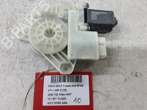 Used Right rear window motor VW GOLF VII (5G1, BQ1, BE1, BE2) 2.0 TDI (150 hp) 28516478