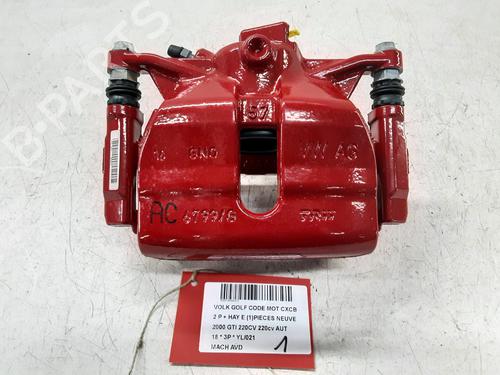 Used Right front brake caliper VW GOLF VII (5G1, BQ1, BE1, BE2) 2.0 GTI (220 hp) 25279472
