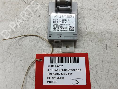 Computer Computer MERCEDES-BENZ A-CLASS (W177) A 200 d (177.012) (150 hp) 33247595 33247595