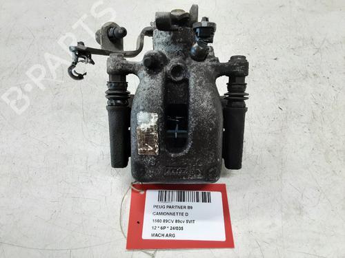 Used Left rear brake caliper PEUGEOT PARTNER Box Body/MPV 1.6 HDi (90 hp) 28171003