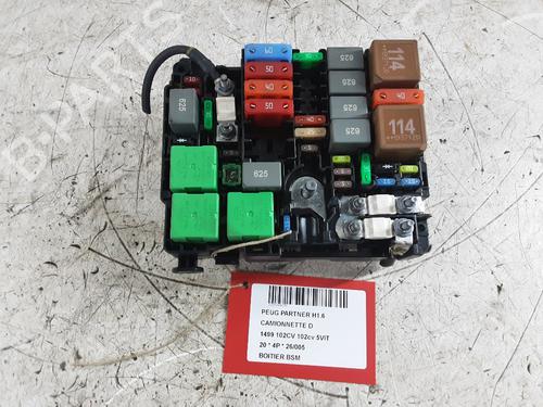 Used Fuse box Fuse box PEUGEOT PARTNER Box Body/MPV (K9) 1.5 BlueHDi 100 (102 hp) 32629716 32629716
