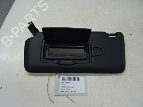 Used Left sun visor MERCEDES-BENZ CLA Coupe (C117) CLA 200 CDI / d (117.308) (136 hp) 20274519