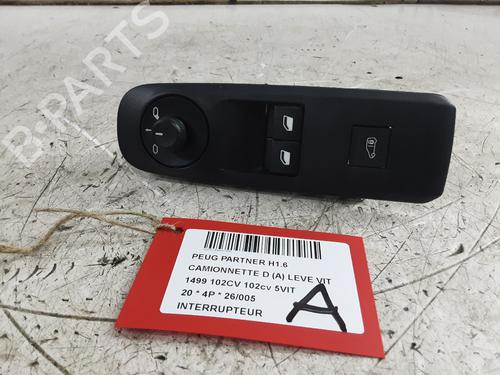 Used Switch Switch PEUGEOT PARTNER Box Body/MPV (K9) 1.5 BlueHDi 100 (102 hp) 32663929 32663929