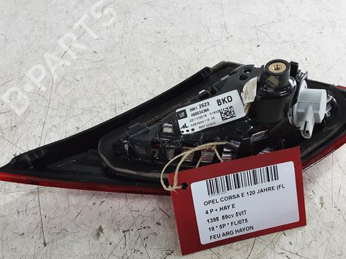 Left tailgate light OPEL CORSA E (X15) 1.4 (08, 68) | BP32242642C79 - Image 3