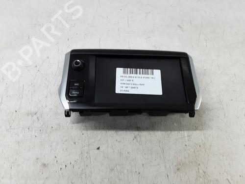 Used Display monitor Display monitor PEUGEOT 208 I (CA_, CC_) 1.2 VTI 82 (82 hp) 25884273 25884273
