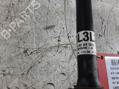 Left front driveshaft TOYOTA AYGO (_B4_) 1.0 (KGB40) | BP32249100M38