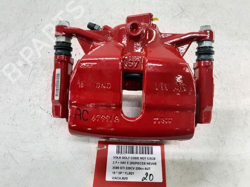 Used Right front brake caliper VW GOLF VII (5G1, BQ1, BE1, BE2) 2.0 GTI (220 hp) 25279458