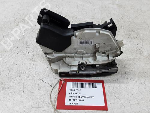 Used Front right lock VW POLO V (6R1, 6C1) 1.2 TDI (75 hp) 20280916