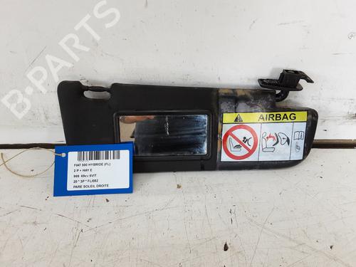 Used Right sun visor FIAT 500 C (312_) 1.0 Mild Hybrid (312.AYD1B) (69 hp) 32629313