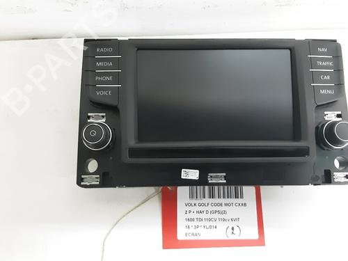 Used Display monitor Display monitor VW GOLF VII (5G1, BQ1, BE1, BE2) 1.6 TDI (110 hp) 25208407 25208407