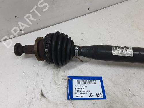 Right front driveshaft VW POLO (9N_, 9A_) 1.2 12V | BP20269637M39 