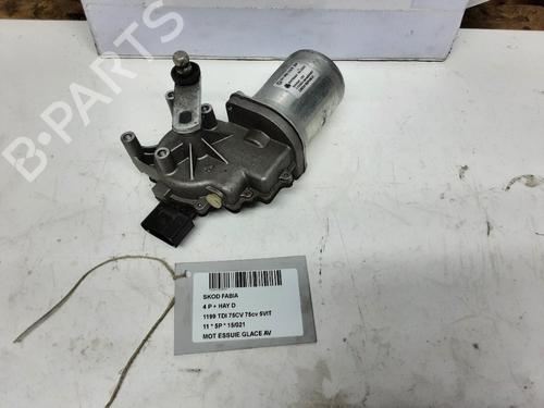 Used Front wiper motor SKODA FABIA II (542) 1.2 TDI (75 hp) 20280639