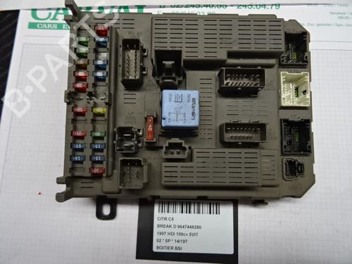 Used Control unit Control unit CITROËN C5 I Break (DE_) 2.0 HDi (DERHZB, DERHZE) (109 hp) 20284629 20284629