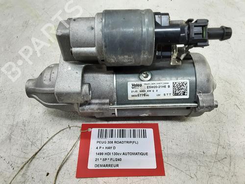 Used Starter PEUGEOT 308 II (LB_, LP_, LW_, LH_, L3_) 1.5 BlueHDi 130 (131 hp) 32248788