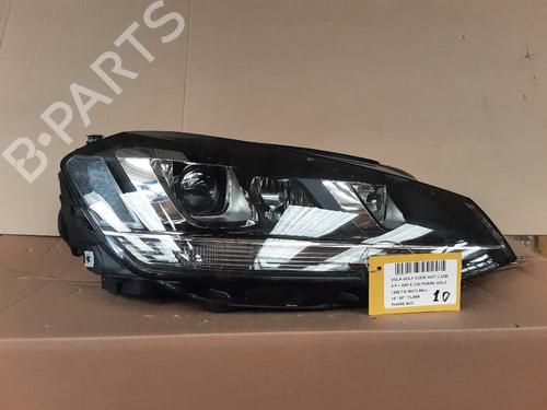 Used Right headlight VW GOLF VII (5G1, BQ1, BE1, BE2) 1.2 TSI (86 hp) 29823750