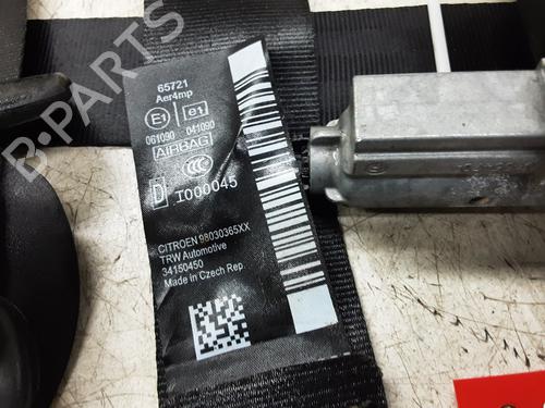 Front right seatbelt CITROËN C3 II (SC_) 1.0 VTi 68 | BP32246939I25 - Image 2