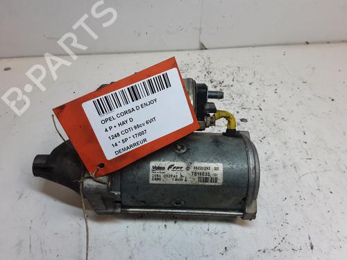 Used Starter Starter OPEL CORSA D (S07) 1.3 CDTI (L08, L68) (95 hp) 20277862 20277862