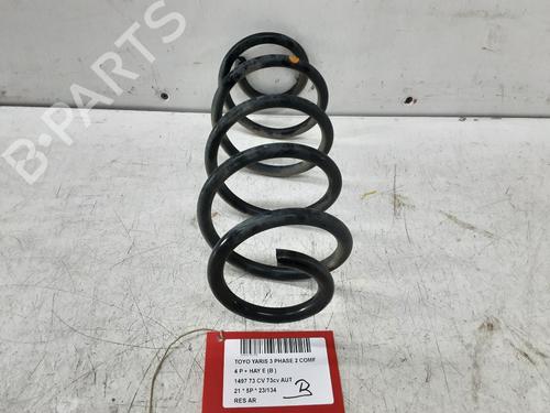 Used Shock absorber spring Shock absorber spring TOYOTA YARIS (_P13_) 1.5 Hybrid (NHP130_) (101 hp) 33872181 33872181