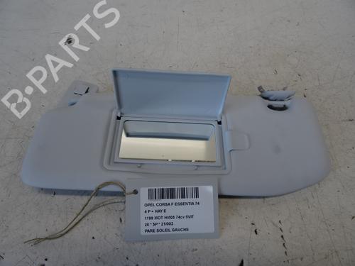 Used Left sun visor Left sun visor 39055709 39055709