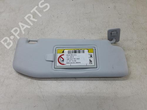 Used Right sun visor PEUGEOT 208 I (CA_, CC_) 1.6 BlueHDi 100 (100 hp) 32243525