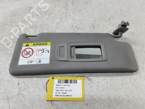 Used Right sun visor Right sun visor BMW 1 (F40) 116 d (116 hp) 36094239 36094239