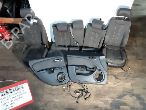 Used Seats set SEAT LEON (1P1) 1.6 TDI (105 hp) 23644592