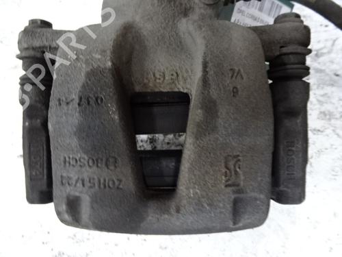 Used Left front brake caliper Left front brake caliper OPEL CORSA D (S07) 1.3 CDTI (L08, L68) (95 hp) 20270535 20270535