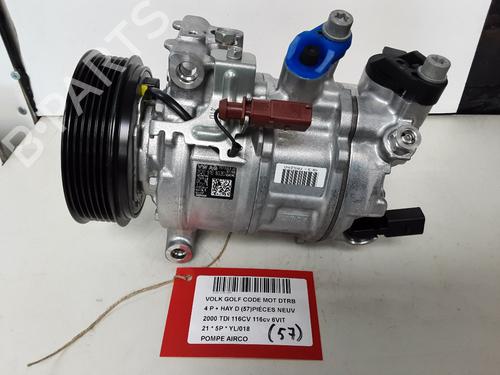 AC Kompressor VW GOLF VIII (CD1, DA1) 2.0 TDI (116 hp) 26129261