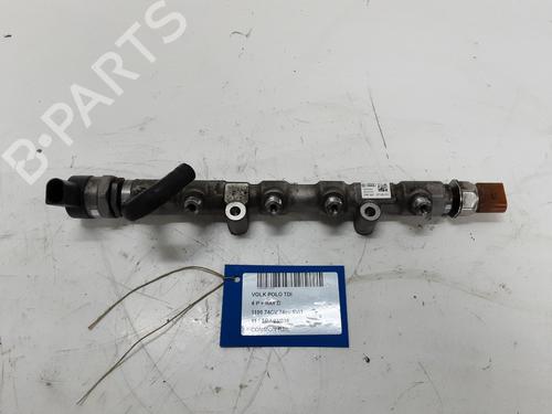 Used Injection rail VW POLO V (6R1, 6C1) 1.2 TDI (75 hp) 20279580