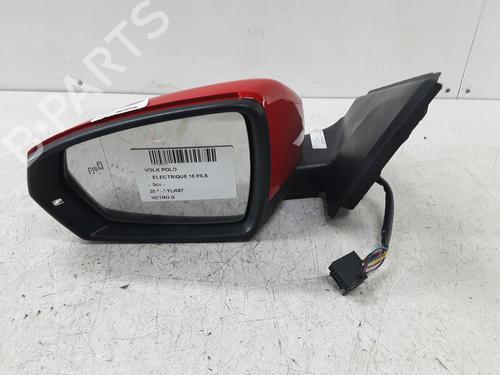 Used Left mirror VW POLO VI (AW1, BZ1, AE1) 1.0 MPi (80 hp) 28383242