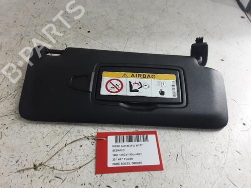 Used Right sun visor Right sun visor MERCEDES-BENZ A-CLASS Saloon (V177) A 180 d (177.103) (116 hp) 36094238 36094238