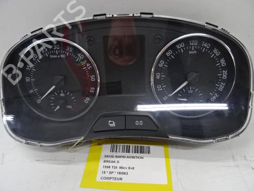 Used Instrument cluster Instrument cluster SKODA RAPID Spaceback (NH1) 1.6 TDI (90 hp) 39055386 39055386