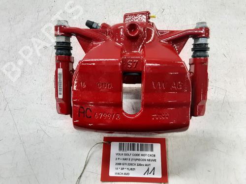 Used Right front brake caliper VW GOLF VII (5G1, BQ1, BE1, BE2) 2.0 GTI (220 hp) 25279449