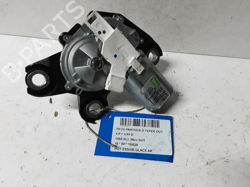 Used Rear wiper motor Rear wiper motor PEUGEOT PARTNER Tepee 1.6 HDi (90 hp) 33247434 33247434