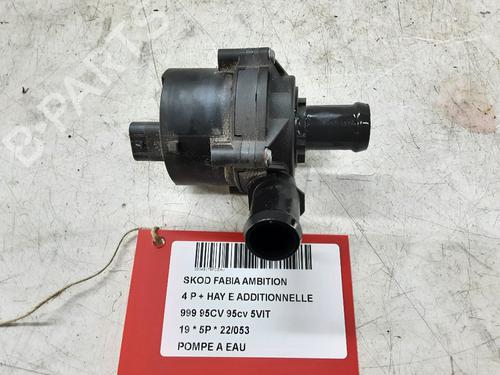 Used Auxiliary water pump SKODA FABIA III (NJ3) 1.0 TSI (95 hp) 23095727