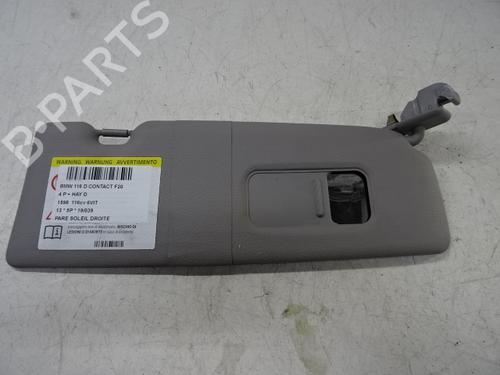Used Right sun visor Right sun visor BMW 1 (F20) 116 d (116 hp) 39055726 39055726