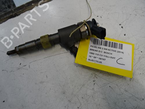 Used Injector Injector PEUGEOT 308 SW II (LC_, LJ_, LR_, LX_, L4_) 1.6 HDi / BlueHDi 115 (LCBHXM, LCBHXT) (115 hp) 39056716 39056716