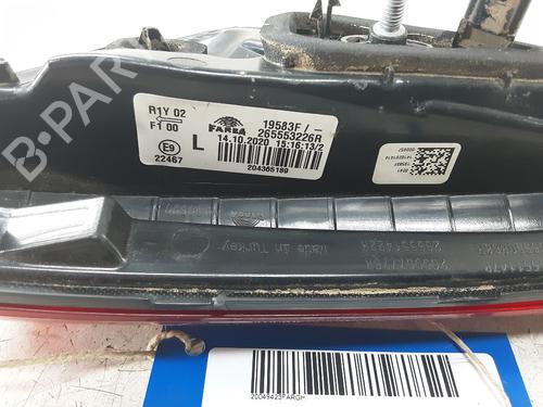 Farolim esquerdo da mala RENAULT CLIO V (B7_) 1.0 TCe 90 (B7MT) | BP32244445C79 - Image 3