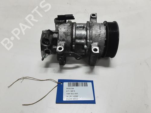 Used AC compressor PEUGEOT 208 I (CA_, CC_) 1.2 VTI 82 (82 hp) 20280051