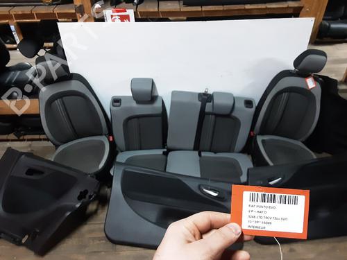 Used Seats set FIAT PUNTO EVO Hatchback Van (199_) 1.3 D Multijet (199.AXT1A, 199.AXC1A) (75 hp) 25298954