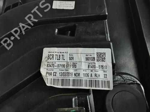 Rear left window mechanism HYUNDAI TUCSON (TL, TLE) 1.6 GDi | BP20286567C24 
