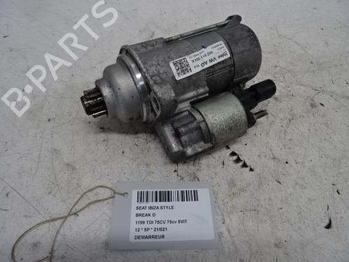Used Starter SEAT IBIZA IV (6J5, 6P1) 1.2 TDI (75 hp) 20270236