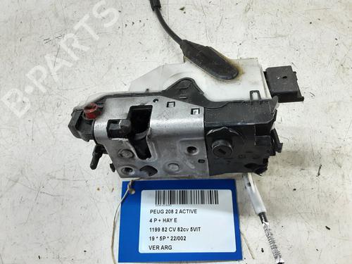 Rear left lock PEUGEOT 208 I (CA_, CC_) 1.2 PureTech 82 | BP20278582C100 
