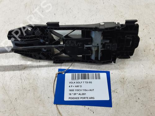 Rear left exterior door handle VW GOLF VII (5G1, BQ1, BE1, BE2) 1.6 TDI | BP20279086C130 