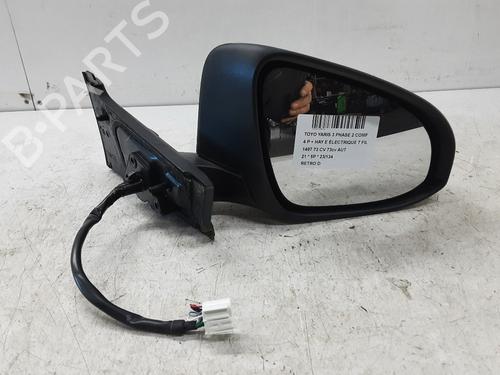 Used Right mirror Right mirror TOYOTA YARIS (_P13_) 1.5 Hybrid (NHP130_) (101 hp) 33872233 33872233